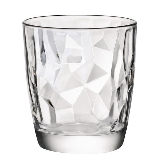 Diamond Water Glasses 10.5oz / 300ml (6 Pack)