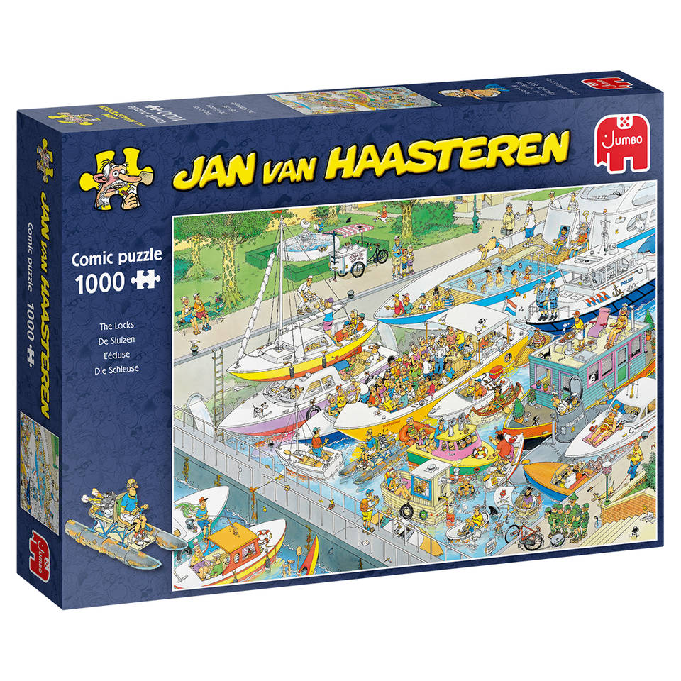 Jan van Haasteren Puzzle The Locks (1000 Pieces)