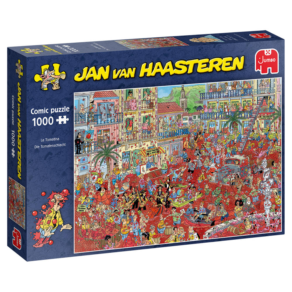 Jan van Haasteren La Tomatina (1000 Pieces)