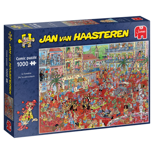 Jan van Haasteren La Tomatina (1000 Pieces)