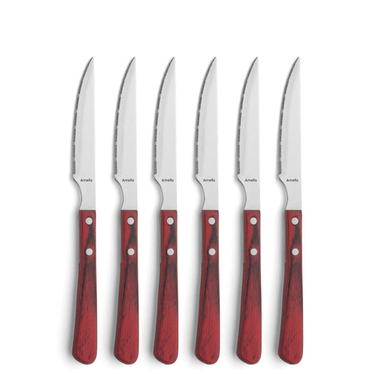 "Brasero" Steak Knife Set (6 Pack)