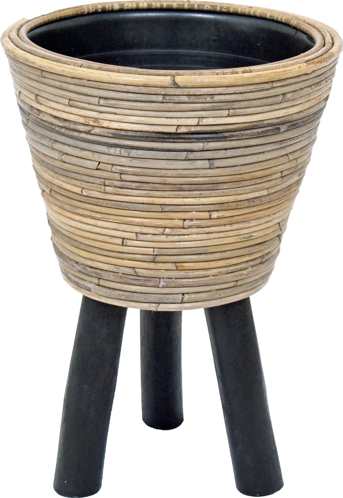 Flower Pot on Legs Gray (27 x 27 x 42 CM)