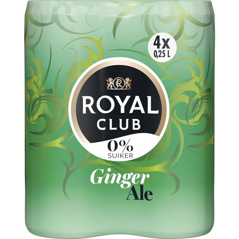 0% Sugar Ginger Ale (4 x 250ml)